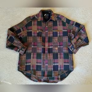 Vintage Fila Plaid Shacket